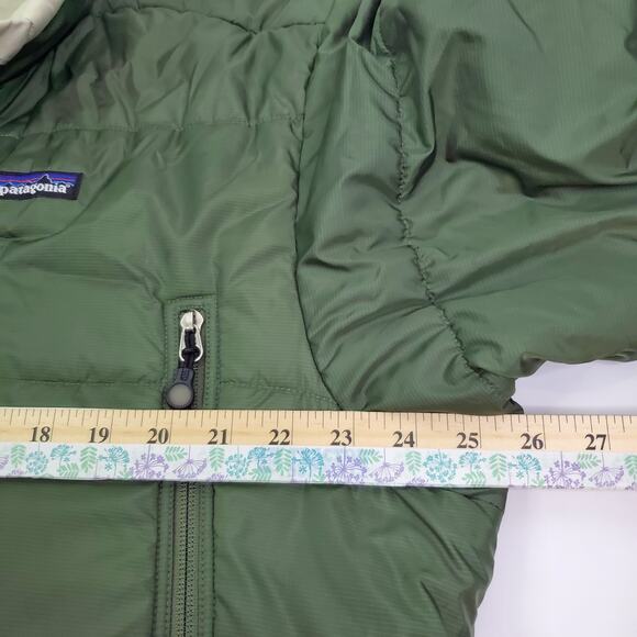 Vintage Patagonia Jacket Men’s L Green Das Parka Puffer Coat 8339ofa - Picture 10 of 15